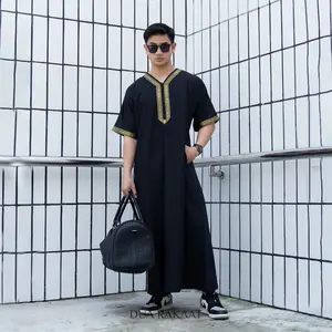 DUA RAKAAT ZIYAD Original Thobes Jubah Sultan Gamis Pria Multifungsi Kekinian Keren Bahan Katun Premium