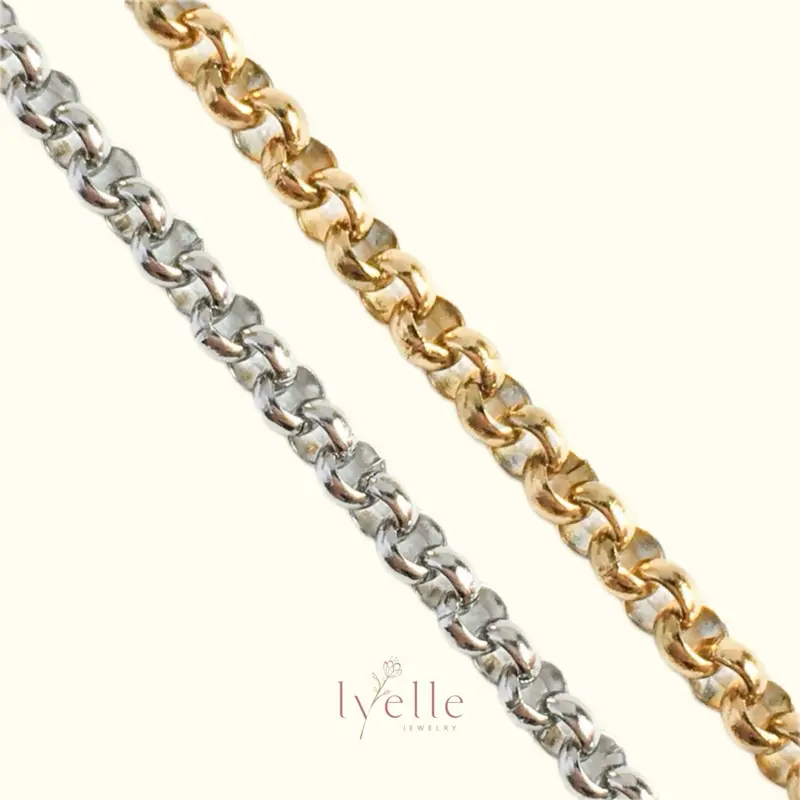 Rantai bulat o chain gold