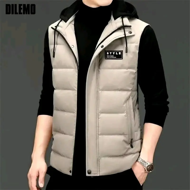 Rompi vest Gelembung FABR210 terbaru anti angin waterproof pelindung dada Tebal 1