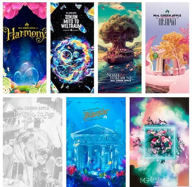 Mrs. GREEN APPLE 7 DVD/Blu-Rayセット Harmony DOME LIVE 2023