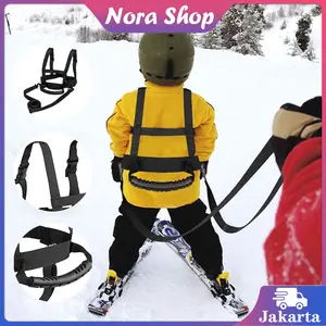 Tali Pengaman Anak Ski Harness Training Belt Dengan Traction Rope Sabuk Pengaman Untuk Ski Beginners