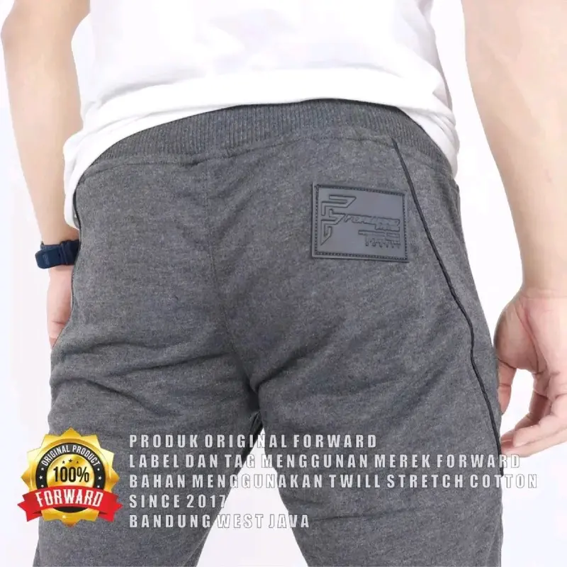 Celana Jogger Pria Wanita Babyterry Panjang Celana Joger Training Forward System 4