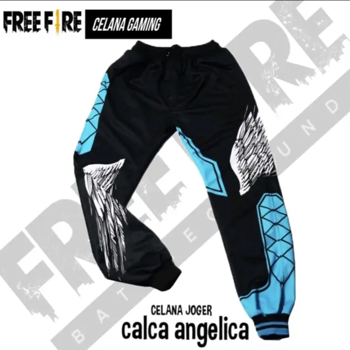 Celana Anak Ff Enjel || Celana Joger Anak Gaming Qdr Free Firee Fashion