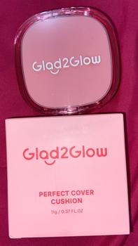 Product Review of 【Hot】Glad2Glow Perfect cover cushion dengan kandungan skincare mencegah kekusaman dan kulit kering sepanjang hari G2G Concealer Foundation Wajah Extract Mencerahkan Lasting Compact from B**n 1