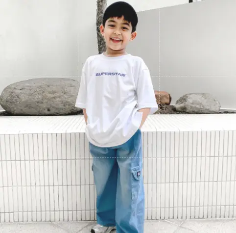 KRUCILKUU-CARGO DENIM BAGGY FULL KARET UMUR 1-10 TAHUN
