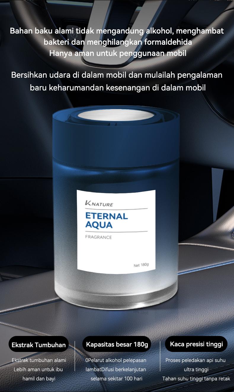 Kathwi K-nature Car Fragrance Aroma Tahan Lama Dan Menyenangkan Pengharum Mobil Mewah Terbaru 180g Formula Hipoalergenik Antibakteri Dan Penghilang Formaldehida