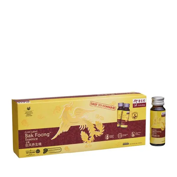 Eu Yan Sang Gold Label Bak Foong Essence 50g x 6 Bottles - Expiry Sept 2025