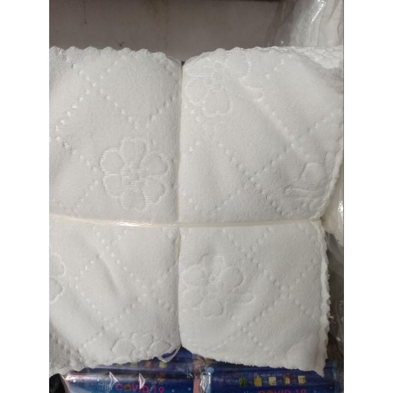 Set 50 khăn lau siêu thấm, khăn cotton 24x24cm dùng trong bệnh viện, lau tay, lau xe, nhà bếp, quán ăn, tiệm nail, spa... 0