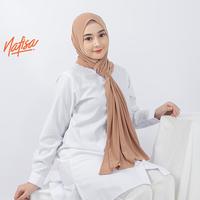 Gambar Nafisa Dieva Instan Pashmina - Jilbab Segipanjang Instan Tali Muslim Kerudung Wanita Syari - Dongker dari Hijab Nafisa_NEW Kota Surabaya 4 Tokopedia