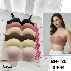 BH SOREX 267 BRA WANITA KEMBEN SEAMLES KAWAT/LYCDYLY PUSH UP DW130
