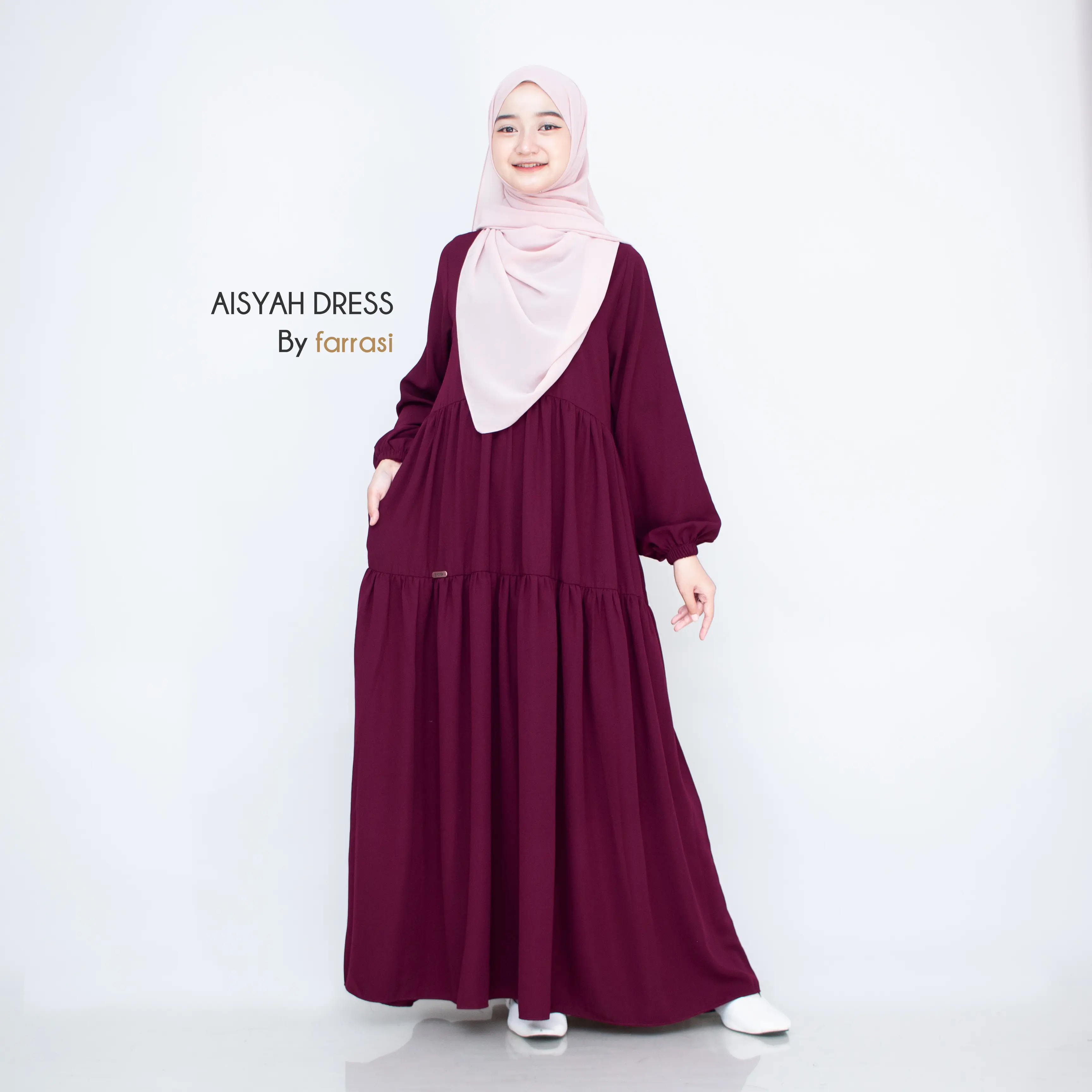Farrasi | AISYAH DRESS MUSLIM
