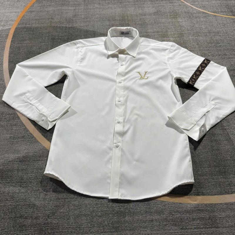 Áo Sơ Mi Nam tay dài thêu chữ thêu dây chất lua mát co dãn nhe Trẻ Trung Năng Động ST MEN STORE Menswear Shirt