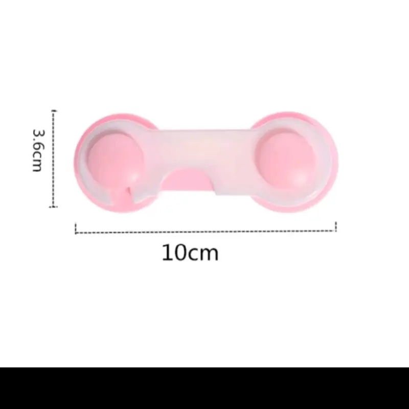 Safety Lock Baby Alat Kunci Pengait Pengaman Pintu Laci Kunci Lemari Kulkas Anak Kecil 2