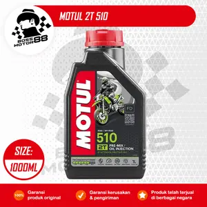 Motul 2T 510 1L - Oli Samping Motor 2Tak Technosynthese Original