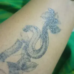 Zoartattoo M-023 stiker tato sementara  【Ular mawar】Tahan lama Tattoo menempel dekorasi seni untuk pria dan wanita