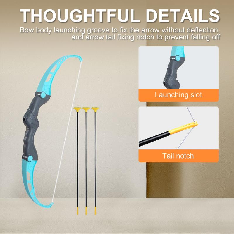 Product Introduction of Bow and arrow set, indoor and outdoor games - Birthday gift, party gift, New Year gift 9