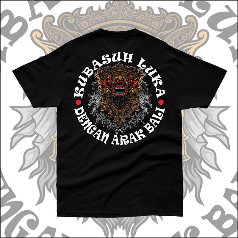 KAOS KUBASUH LUKA DENGAN ARAK BALI,  kaos kata kata pria dan wanita 3