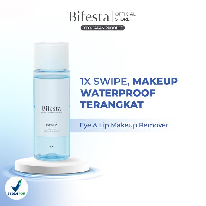 Gambar BIFESTA Micellar Eye & Lip Makeup Remover (Pemebersih Makeup Waterproof Mata & Bibir) dari bifesta id Kota Administrasi Jakarta Timur Tokopedia