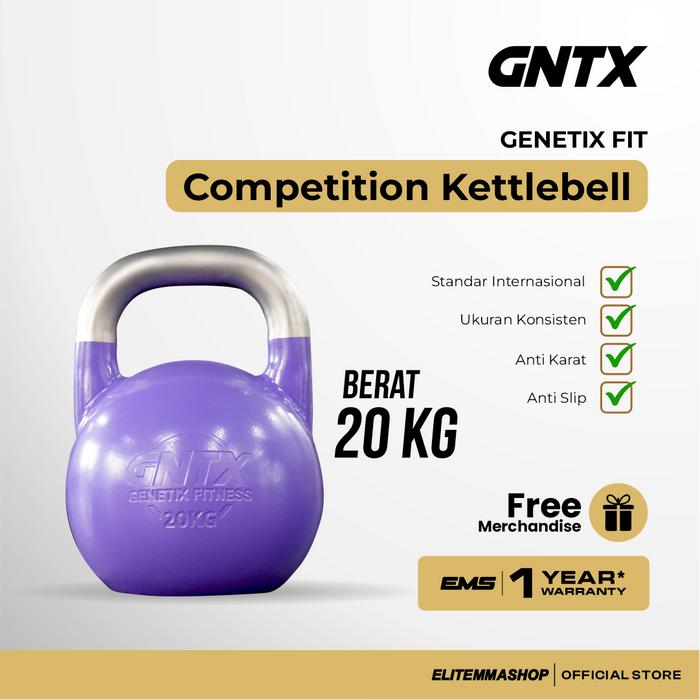 Gambar GENETIX FIT Competition Kettlebell 20KG dari ELITE MMA SHOP Kota Administrasi Jakarta Barat Tokopedia