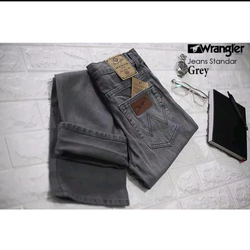 WRANGLE'R CELANA JEANS DENIM PRIA STANDR LURUS / JEANS PRIA MODEL STANDAR DISTRO ORIGINAL BANDUNG 3