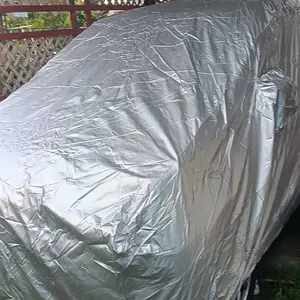 Silver Cover Mobil Calya / Sigra Indoor Outdoor anti UV dan Waterproof