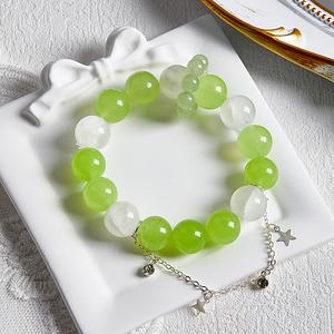 Vòng Tay Năng Lượng Màu Xanh Lá Cây Ngôn Ngữ Ngôi Sao