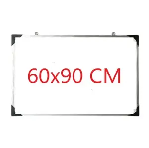 Papan Tulis Whiteboard 60x90 Bahan Tebal Sudah Berlubang Putih