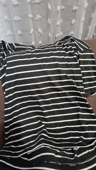 Product Review of Kaos Polos STRIPE Hitam Putih Dan warna lain nya kaos Pria Wanita 30s reaktif kaos Pendek Katun Lembut from u**n 0