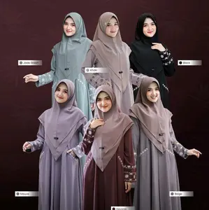 Aster Abaya by Emka Hijab - Model Terbaru