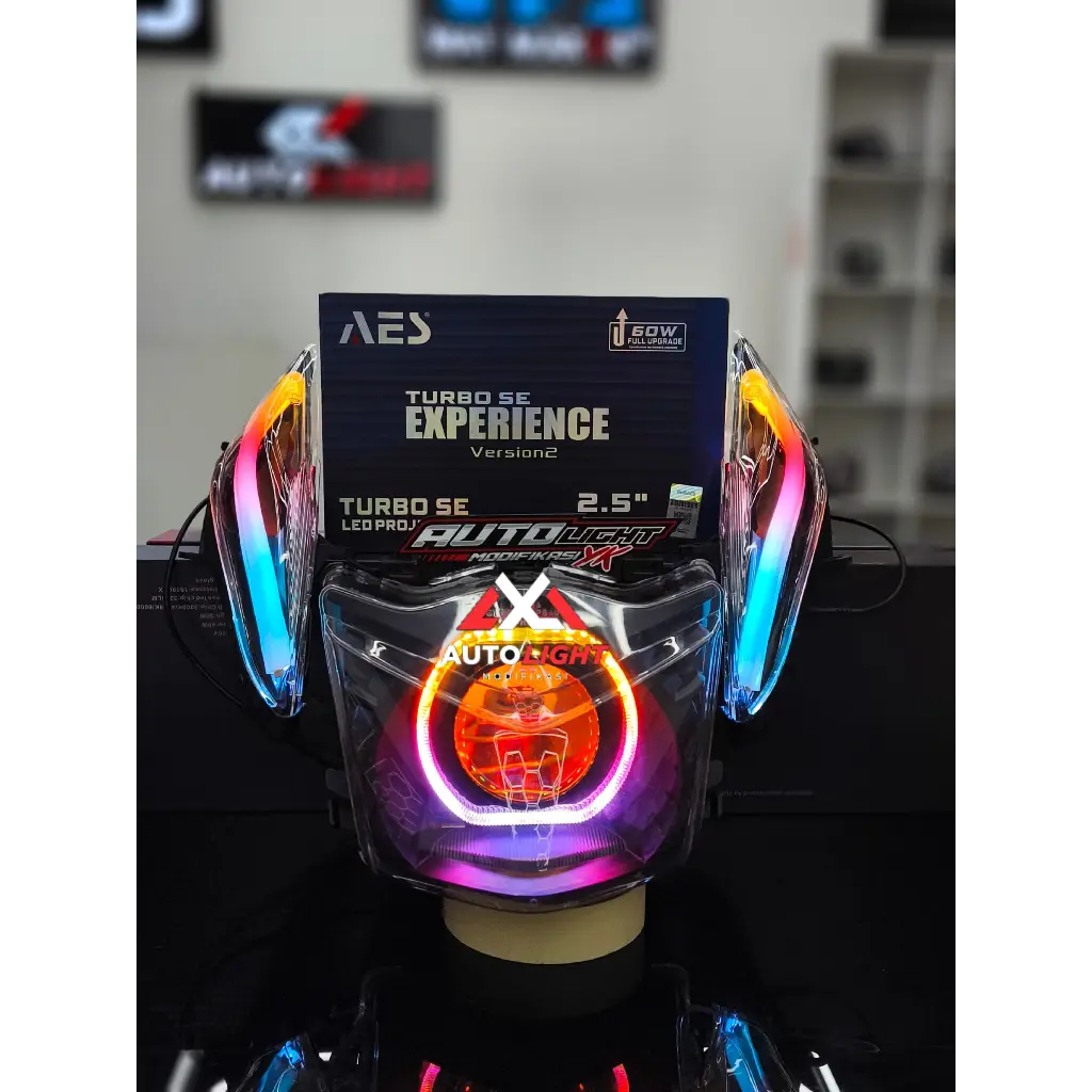 Biled beat karbu aes exsperience fullset reflektor rgb belang