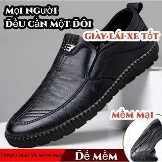 Giày Da Thời Trang, dành cho nam giới, mùa Lò Xo