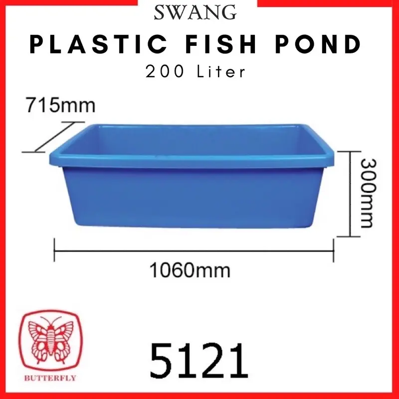 5121 butterfly Big Plastic Basin / Tray / Storage / Fish Tan - TikTok ...