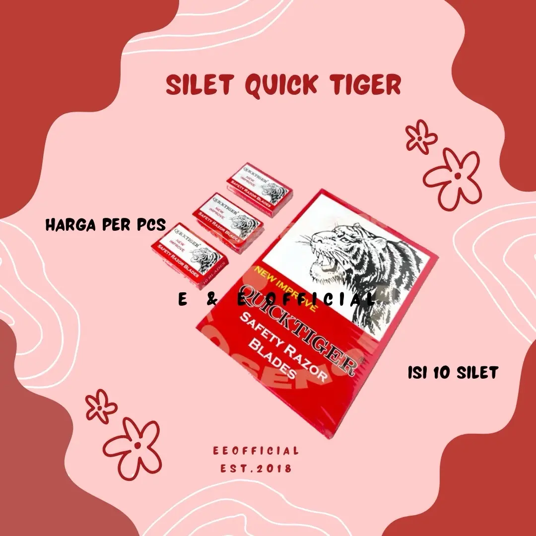 SILET QUICK TIGER / SILET CUKUR / BUKAN SILET TIGER [ PER PCS ]