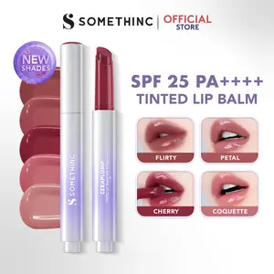 [NEW SHADES] SOMETHINC Ceraplump Tinted Lip Balm SPF25 PA++++ - Warna Untuk Melembabkan & Memperkuat Lip Barrier | Glowy Finish, Untuk Bibir Terlihat Lebih Sehat & Plumpy