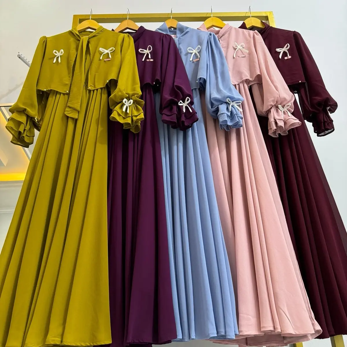 Nagitha Gamis by Daily Ukhti boutique Lebaran