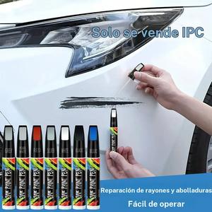 Pluma para Retoques de Pintura para Autos - Pluma Reparadora de Rasguños, Aplicador y Removedor para Estilizado Automotriz - Marcador de Pintura para Llantas para Reparación de Rasguños Fácil