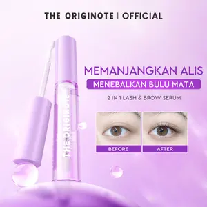 The Originote 2in1 Lash and Brow EyeLash Mengurangi rontok Menebalkan Melembutkan dan Memperkuat Bulu Mata Alis dengan Biotin Ginseng Extract