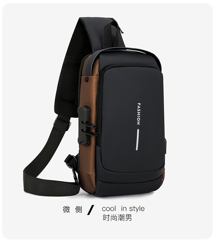 Product Introduction of Beg dada lelaki, beg fotografi kalis air anti kecurian berkapasiti besar, beg motosikal, beg messenger bahu perniagaan fesyen, baharu 2023 24