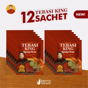 12 SACHET Terasi Oven King Abdi Udang Rebon Asli