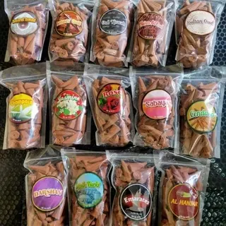 Buhur Kerucut/Dupa Kerucut Gahru Isi 50 pcs (Asap Atas) bukhur
