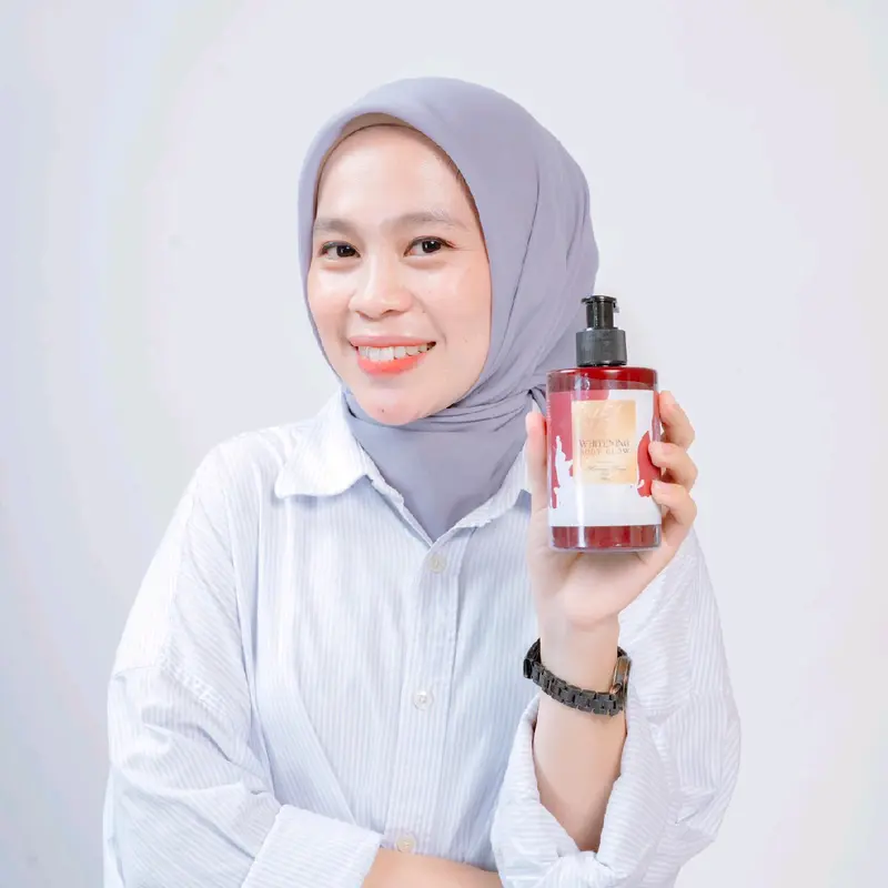 Paket Whitening body glow dan lip color perfek matte 2