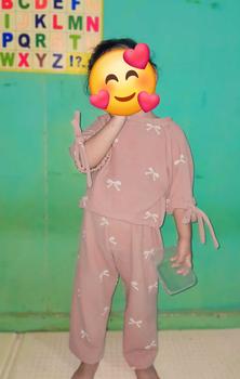 Product Review of Lovitta oneset knit 6bln - 8th modis dan lucu dengan motif pita-pita Fashion from M**u 0
