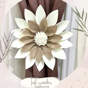 Ikatan gorden sunflower 2 warna