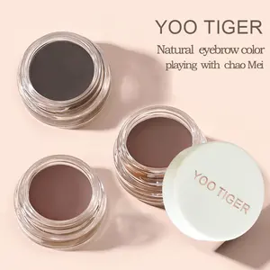 Yoo Tiger Eyebrow Cream Alis Natural Tahan Lama & Anti Luntur Krim Alis Mudah Aplikasi Tampilan Rapi Seharian tidak ada free kuas