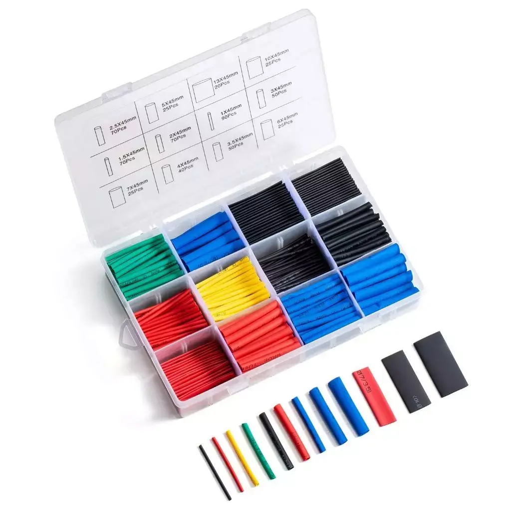 50 PCS Konektor Heat Shrink – Selongsong Kabel Dibakar / Isolasi Sambungan Kabel Kotak
