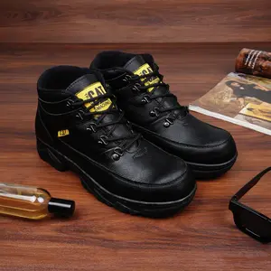 Sepatu Boots Pria Safety Ujung Besi Kerja Lapangan Diego High - Men's Shoes Boot Outdoor Hiking Touring Kerja Proyek