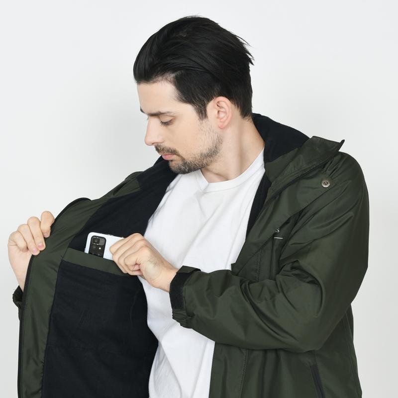 Armous Jaket Parasut Winbreaker Gorpcore Pria Full Face Outdoor Gunung Waterproof 9