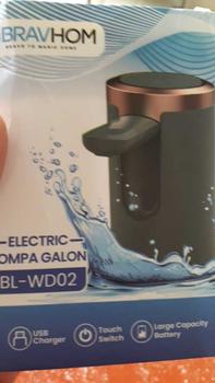 Product Review of (COD)Bravhom Pompa Galon Electric Dapat Dilipat USB Dispenser Portable Galon Air Elektrik from f**7 1