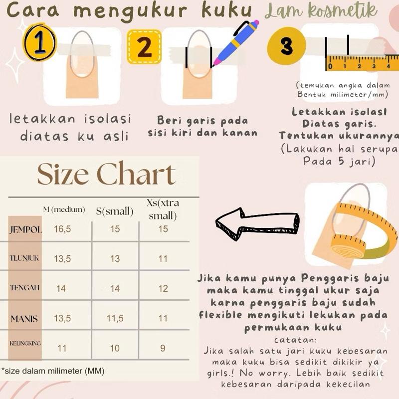 [ALL NRM] KUKU NAIL ART WEDDING LAMARAN DAILY