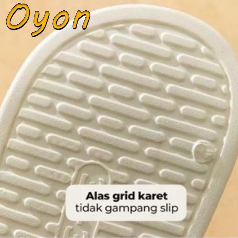 Sandal Wedges Wanita Sol Tebal Sandal Wanita Fashion Tali EVA Ekstra Tebal Baim Wanita Motif Tali Belakang Rubber Empuk Size 36-40 1